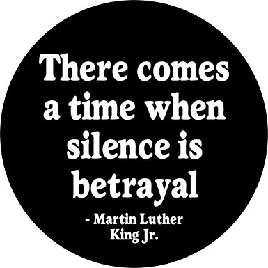 silence is betrayal